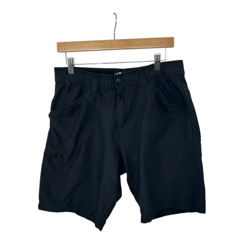Pacific Outfitters Mens Shorts Size 36 Color‎ Black Hiking Outdoor Chino Shorts